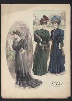 Old Clothes, Edwardian Era, Historical Dresses