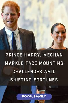 What challenges are Prince Harry and Meghan Markle currently facing?