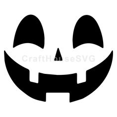 a black and white image of a jack o lantern