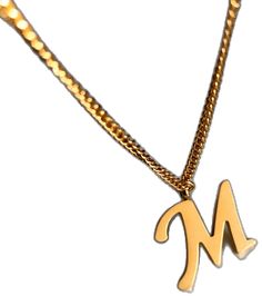 Minimalist Gold Stainless Steel Name Necklace, Gold Initial Necklace In Stainless Steel, Gold Stainless Steel Initial Necklace, Gold Minimalist Initial Necklace In Stainless Steel, Minimalist Gold Stainless Steel Initial Necklace, Minimalist Stainless Steel Initial Pendant Necklace, Elegant Stainless Steel Initial Pendant Necklace, Dainty Gold Stainless Steel Name Necklace, Gold Dainty Stainless Steel Name Necklace