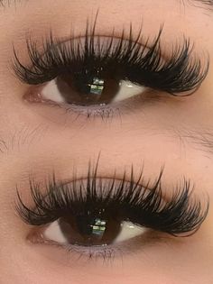 Emo Lash Extensions, Rzesy Kim Kardashian, Eyelash Extension Ideas, Fluffy Hybrid Lash Extensions, Best False Eyelashes, Wispy Eyelashes