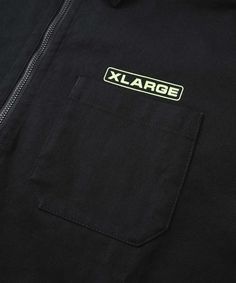 S/S HALFZIP WORK SHIRT - XLARGE Black Half-zip Top With Pockets, Half-zip Cotton Tops For Streetwear, Cotton Half-zip Tops For Streetwear, Cotton Half-zip Streetwear Tops, Work Shirt, Work Shirts, Half Zip, Shoulder Sleeve, The North Face Logo