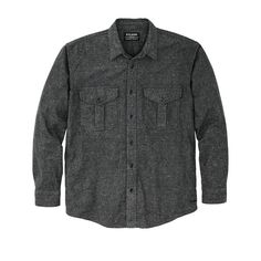 Our Alaskan Guide Shirt, the mainstay trusted by bush pilots, sportsmen, ranchers and tradesmen for a quarter-century, has a proven track record that ordinary shirts can only dream of. This classic has earned its position at the core of our business for very good reasons–it defines its genre and provides unfailing comfort and durability, season after season. Our iconic flannel is brushed on both sides, adding a layer of softness and warmth that belies its thickness and weight. Ideal over a T-shi Filson Tin Cloth Jacket, Rugged Cotton Button-up Shirt, Bush Pilot, Rugged Button-up Outdoor Shirt, Gray Cotton Button-up Flannel Shirt, Rugged Plaid Cotton Flannel Shirt, Outdoor Shirt, Pocket Pants, Men Fashion Casual Outfits