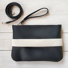 Black Clutch Bag, Black Clutch Bags, Brown Leather Clutch, Brown Clutch, Clutch Purse Black, Vegan Purses, Leather Clutch Purse, Small Leather Bag, Black Crossbody Purse