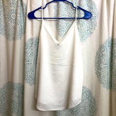 White Express Tank. New Without Tags, Size Medium. Cheap Basic Camisole Tank Top, White Tops, Color White, Womens Tops, Size Medium, Tank Tops, Tags, Women Shopping, White