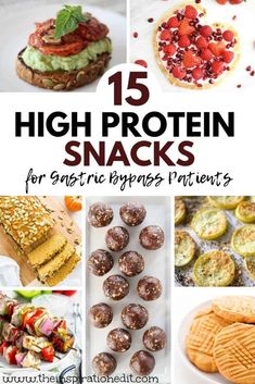 high protein snacks that are great for snacking or desserts, and they're delicious