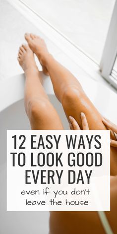 12 ways to look good every day, even if you don't leave the house! Working from home has its benefits, but wearing PJs all day, every day isn't fun after 2 weeks. Create a beauty routine and make taking care of yourself and the way you look a morning habit, so you can stick with it. Here are 12 tips that can help. Daily Wear For Women At Home, How To Look After Yourself, New Year’s Day Outfit, After Work Outfit, Work From Home Style, Beauty Routine Weekly, Pretty Morning, J Beauty, Beauty Routine Schedule