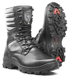 Genuine BMBrasil Leather Tactical Military/Motorcycle Boots These are great boots, very well made, they are easy and quick to take on and off, ideal in all temperatures, with reinforced toe and heel, it's a great all round boot. Ideal for military, motorcycles security or outdoor work. Brand new, packed in a box. DURABLE AND PROTECTIVE - This mens hiking boots upper is made in Brazil with Genuine Leather with 33 density fabric, which is durable and resistant. All terrain outsole, SBS rubber, thi Combat Moto Boots With Reinforced Toe For Outdoor, Combat Moto Boots With Steel Toe For Outdoor, Combat-style Moto Boots With Steel Toe For Outdoor, Abrasion-resistant Combat Work Boots, Black Combat Moto Boots For Outdoor, Durable Leather Combat Waterproof Boots, Combat Waterproof Boots With Steel Toe For Outdoor, Durable Military Work Boots For Outdoor Work, Durable Military Style Work Boots For Outdoor Work