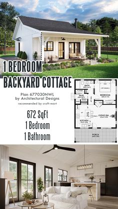 backyard cottage plan