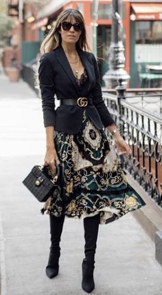 Rock Outfit, Black Women Fashion, Looks Chic, Beautiful Skirts, Looks Style, Mode Inspiration