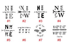 some type of font and numbers that are in different styles, with the letters below them