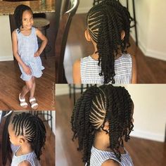 Protective Natural Hairstyles, African American Kids Hairstyles, Kiddie Hairstyles, Teens Hairstyles, Cabello Afro Natural, Twisted Hair