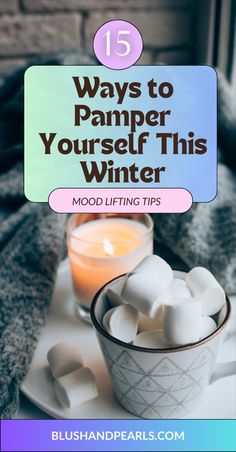 15 Ways To Pamper Yourself This Winter. Learn how to pamper yourself this winter with these easy to try tips. | winter self care. winter positivity and mental health | cozy winter mood lifting ideas | mood boosting tips for winter | how to stay positive all winter long | easy remedies for winter blues and depression | personal development tips | winter affirmations | winter relaxation tips health | Winter Affirmations, Self Care Winter, Winter Self Care, How To Stay Positive, Tips For Winter, Relaxation Tips, Sports Therapy, Drugstore Skincare