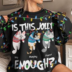 Calling all fashion-forward folks who love to keep it ugly during the holidays! 🎄🎅 Get ready to sleigh in style with our collection of the ugliest, quirkiest, and most hilarious Christmas sweaters out there!And hey, cat lovers and owners, we've got something extra special just for you! 🐱😻 Our customizable ugly sweaters featuring different cat breeds will make you the purrfect conversation starter at festive gatherings. Show off your feline obsession while embracing the holiday spirit in all Different Cat Breeds, Sweater Collection, Cat 2, Kids Sweater, Ugly Sweater, Holiday Spirit, Cat Breeds, Trend Setter, Being Ugly