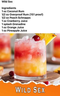 Fruity Alcohol Drinks, Alcohol Beverages, Cocktail Drinks Alcoholic, Liquor Drinks, Peach Schnapps, Cocktail Drink, Whiskey Drinks, Sangria Recipes