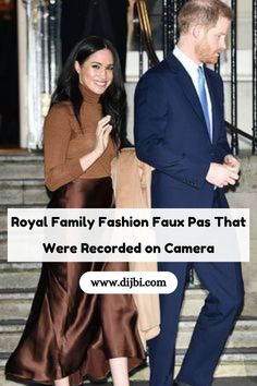 the royal family fashion fauxs that were recorded on camera