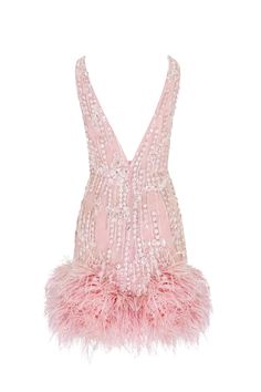 Buy Fabulous mini dress on straps adorned with crystals and feathers at Milla Dresses. Wide size range from XXS to XXL. FREE shipping across the USA. Return in 30 days. Senior Hoco, Milla Dresses, Dress Reference, Mini Party Dress, Fairytale Fashion, Sleeves Style, Misty Rose, Christening Dress, Mini Party