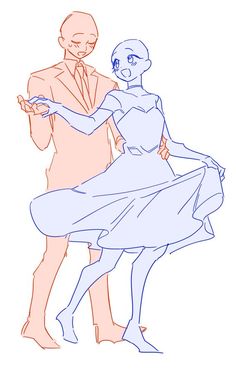 an image of a man and woman dancing together in the style of art decos