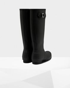 Hunter Women's Original Tall Rain Boots Black - 403478601012 - Tip Top Shoes Womens Tall Boots, Tall Rain Boots, Hunter S, Tall Boot, Women Hunters, The Hunter, Black 7, Tall Boots, Boots Black