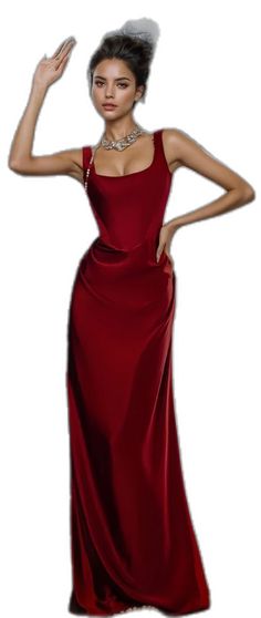 Red Prom, Satin Prom Dress, All Eyes, Red Prom Dress, Vibrant Red, The Picture, Satin Fabric, Prom Dress, Mermaid