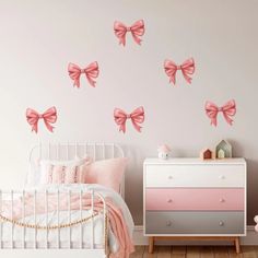 Bow decals for kids room, watercolor sticker by KiraArtDecals. Watercolor girls decal, wall decal nursery, art deco wall art, baby girl nursery. Perfect gift for a newborn, or looking to enhance your space with cute decor, our delightful collection effortlessly turns your baby's room into a secure, cozy sanctuary radiating positivity and charm. Crafted from 100% interior-safe, removable, high-quality adhesive vinyl. Vibrant decals for kids room wall decor. Radiating Positivity, Room Watercolor, Deco Wall Art, Wall Decal Nursery, Art Deco Wall Art, Girl Decals