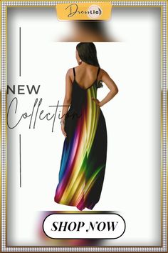 Plus Size Printed Summer Women Sexy Sleeveless Sleeveless Strap V Neck Party Maxi Long Dresses Trendy V-neck Party Sundress, Spring V-neck Tank Top For Club, V-neck Sundress For Beach Party, Multicolor Sleeveless Sundress For Party, Beach Season V-neck Sleeveless Dress For Party, V-neck Sleeveless Dress For Beach Party, Beach Season V-neck Sleeveless Party Dress, Summer Party V-neck Tank Top, Trendy Sleeveless Maxi Dress For Night Out