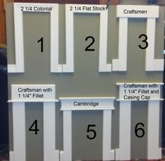 the numbers are numbered in white and black on this display board, which is also labeled as 1 / 4 / 4 flat stock