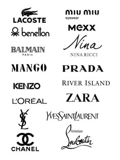 the most famous logos from all over the world in black and white, including chandelier, chandelier, chandelier, chandelier, chandelier