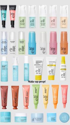 #elfcosmetics #makeupprep Makeup Prep, E.l.f. Cosmetics, Face Hydration, Face Primer, Stay The Night, Sunscreen