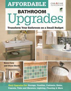 the cover of an article about bathroom upgrades