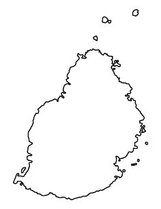 an outline map of the country of new zealand