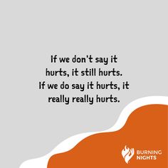 Thought of the day If we don't say it hurts, it still hurts. If we do say it hurts, it really really hurts. • • • • • #BNightsCRPS #CRPS #crpsawareness #crpswarrior #crpslife #crpssupport #chronicpain #chronicpainwarrior #CRPSisReal Crps Awareness, Deep Quotes, Fundraising Events, Thought Of The Day, Chronic Illness, Chronic Pain, Get Over It, Quotes Deep, Random Stuff