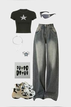 Outfits for college🫶🏻
Theme : y2k, stars
#outfits #outfitideasforwomen Y2k Outfits Star, Star Themed Outfits, College Theme, Y2k Stars, Outfits For College, Alien Girl, Outfits Y2k, Y2k Outfits, Themed Outfits