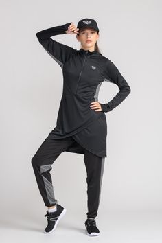 Modest Sportswear Tops | Pants | Sports Hijab | Buy Modest Islamic Activewear - Dignitii - Dignitii Activewear Inc Modest Workout Clothes, Loose Leggings, Modest Workout, Modest Activewear, Sports Hijab, Exercise Clothes, Under The Skirt, Sweaty Workouts, Workout Outfits