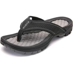 Manmade Sole Platform Measures Approximately 1.25" Strap: Soft Athletic Sports Water Sandals Profile Gives You The Comfort To Walk All Day Without Rub. Orthopedic Insole: Thong Sandals For Men Are Must Haves And Reduces Back And Heel Pain. Orthotic Sandals For Women Will Improve Your Gait And Lessen Foot Issues Like Plantar Fasciitis. Non-Slip Sole: Synthetic Rubber Out Sole Provides A Good Skid And Wear Resistance In Flip Flops. Water Resistant: These Vacation Essentials For Men Have A Irregula Breathable Slip-on Flip Flops For Vacation, Slip-on Sandals For Beach Season Outdoor Activities, Breathable Sandals For Beach Vacation, Round Toe Flip Flops With Cushioned Footbed For Outdoor, Cushioned Footbed Flip Flops For Outdoor Activities, Cushioned Flip Flops For Outdoor Activities, Synthetic Open Toe Flip Flops For Outdoor Activities, Comfortable Flip Flops For Summer Outdoor Activities, Breathable Flip Flops For Summer Vacation