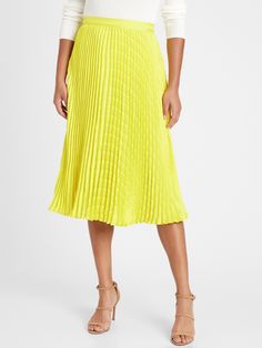 Petite Midi Skirt, Yellow Midi Skirt, Silk Slip Skirt, Green Pleated Skirt, White Midi Skirt, Eyelet Skirt, Cotton Midi Skirt, Yellow Skirt, Metallic Skirt