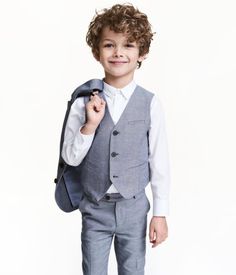 Jack and Nate. Blue ties? Toddler Boy Curly Haircuts, New Haircuts For Boys, Baby Boy Haircut, Boys Haircuts Curly Hair, Boys Dresses, Boys Curly Haircuts, Waistcoat Suit, Kids Haircut, Toddler Hairstyles Boy