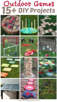 the ultimate outdoor games for kids to play with in their backyard or on the lawn