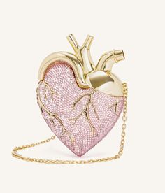 Unique Luxury Bags, Luxury Heart-shaped Shoulder Bag For Gift, Luxury Heart-shaped Shoulder Bag As Gift, Luxury Heart-shaped Party Shoulder Bag, Valentine's Day Heart-shaped Evening Bag, Pink Heart-shaped Evening Shoulder Bag, Heart Shaped Bag, Jw Pei, Unique Purses