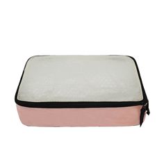 Packing your suitcase is made a whole lot easier with our must-have packing cubes in our signature pink blush color! You'll never have to worry about wrinkles again! The mesh top design ensures that even the smallest items are easily seen and mold is kept away. The high-quality cotton material is strong enough to prevent tears, keeping your clothes, socks, underwear and toiletries clean and organized. The set contains 3 cubes - small, medium and large. They help you pack everything you need for Pink Functional Travel Accessories With Luggage Sleeve, Functional Pink Travel Accessories With Luggage Sleeve, Functional Pink Rectangular Travel Accessories, Pink Rectangular Travel Cosmetic Storage, Pink Nylon Travel Cosmetic Bag, Pink Cosmetic Bag With Luggage Sleeve For Travel, Pink Mesh Travel Bag, Packing Cubes, Pink Blush