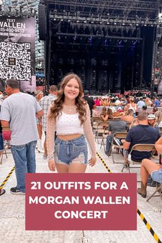 Looking for a simple, yet cute and aesthetic outfit for a Morgan Wallen concert? Click here for some stylish inspiration that will have you standing out in the crowd! Things To Wear To A Morgan Wallen Concert, Morgan Wallen Crop Top