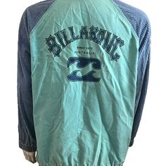 Early 1990's Vintage Billabong Jacket. Size Mens Large. There Are No Holes Or Rips. Pics Of Imperfections Are Pictured. Nice Original Piece Of Nostalgia Billabong Jacket, Vintage Billabong, Coats Vintage, Billabong, Mens Jackets, Blue Green, Im Not Perfect, Jackets & Coats, Man Shop