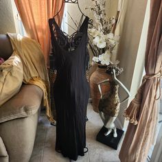 Nation Anthropologie Dress Size S New Black Maxi Slip Dress For Night Out, Casual Black Slip Dress For Evening, Black Sundress Style Maxi Dress For Night Out, Anthropologie Dress, Anthropologie Dresses, New Color, Anthropologie, Maxi Dress, Womens Dresses