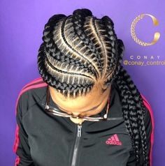 Black Wavy Braids Hairstyles Bangs, Black Braided Hairstyles, Feed In Braids Hairstyles, Feed In Braid, Braided Hairstyles Updo