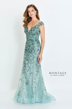 Mon Cheri Montage M522 Evening Dress ~LOWEST PRICE GUARANTEE~ NEW Authentic | eBay Montage By Mon Cheri, Mother Of Groom Dresses, Groom Dresses, Full Length Skirts, Mermaid Skirt, Mon Cheri, Glam Dresses, Tulle Fabric, Groom Dress