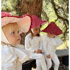 Mushroom Pajama Costume - Band of the Wild Kids | Maisonette Mushroom Costume Kids, Baby Mushroom Costume, Mushroom Halloween Costume, Toadstool Costume, Mushroom Costume, Pajama Costume, Baby Kostüm, Mushroom Hat, Open Ended Play