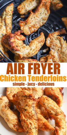 air fryer chicken tenderies are an easy and delicious appetizer