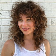 Face Form, Modern Shag Haircut, Shaggy Long Hair, Long Shag Haircut, Square Face, Top Hairstyles, Haircuts For Curly Hair