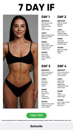 What type of intermittent fasting to choose? Take short test to find out. 🍎🥑🥗 Kayla Itsines Workout, Green Tea Lemon, Different Body Shapes, All Body Workout, Quick Workout Routine, Workout Without Gym, Fitness Plan, Body Workout Plan, Gym Workout For Beginners