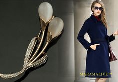 Overview： 100% New design and high quality Have a beautiful appearance Fashion item Specification： Material: Alloy Style： Europe and America Style: Women's Modeling; tulip Treatment process: electroplating Color: gold, silver Packing: opp bag Package Content： 1x brooch Rhinestone Fashion, Jewelry Flower, Opal Stone, Rhinestone Jewelry, American Express, Elegant Jewelry, Flower Brooch, Stylish Accessories, New Design